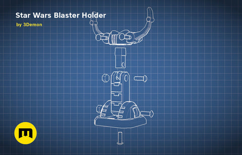 Star Wars Blaster Holder