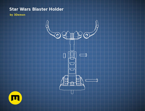 Star Wars Blaster Holder