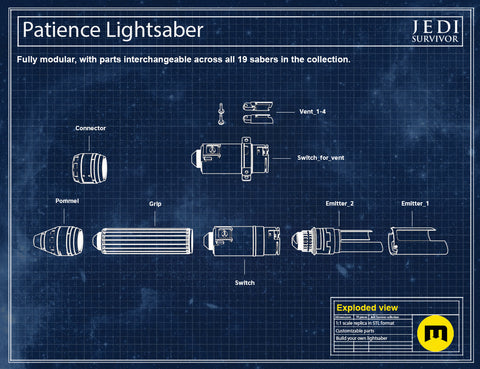 Patience Lightsaber - Jedi Survivor