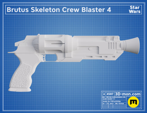 Brutus Skeleton Crew Blaster 4