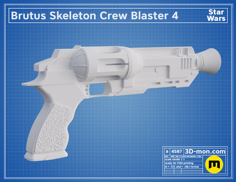 Brutus Skeleton Crew Blaster 4