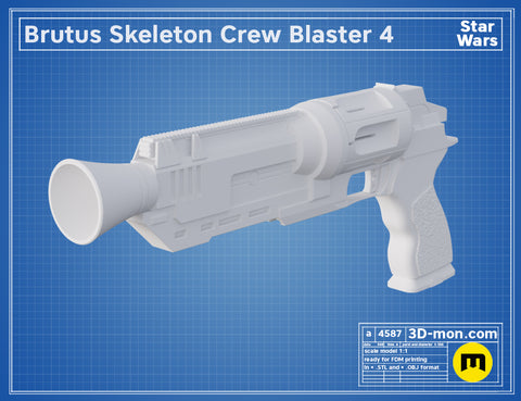 Brutus Skeleton Crew Blaster 4