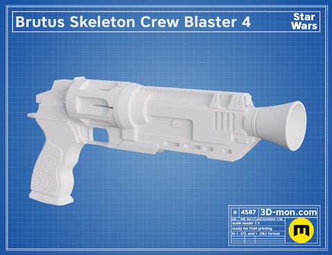 Brutus Skeleton Crew Blaster 4