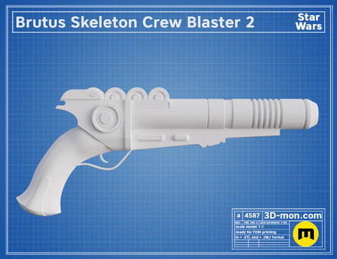 Brutus Skeleton Crew Blaster 2
