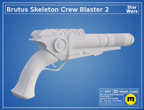 Brutus Skeleton Crew Blaster 2