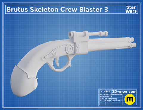 Brutus Skeleton Crew Blaster 3