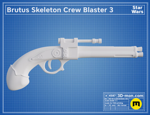 Brutus Skeleton Crew Blaster 3