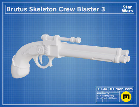 Brutus Skeleton Crew Blaster 3