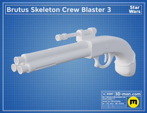 Brutus Skeleton Crew Blaster 3