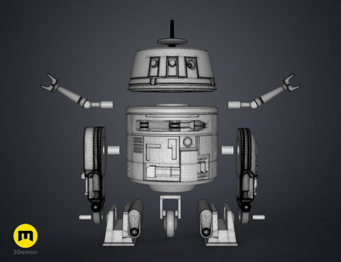 C1-10P Chopper Droid - Star Wars