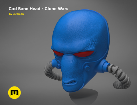Cad Bane mask - Clone Wars