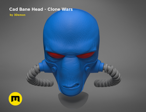 Cad Bane mask - Clone Wars