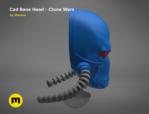 Cad Bane mask - Clone Wars