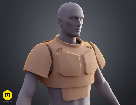 Cadian Shock Trooper Armor