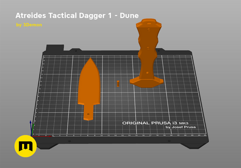 Atreides Tactical Dagger 1 - Dune