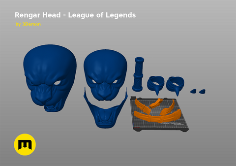Rengar Head – League of Legends