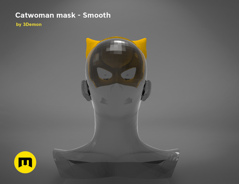 Catwoman comics mask