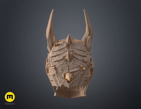 Chainsaw Man True Devil Form helmet