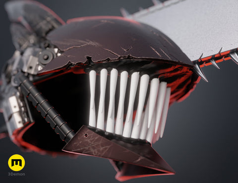 Chainsaw Man True Devil Form helmet