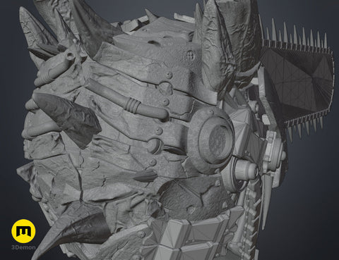 Chainsaw Man True Devil Form helmet