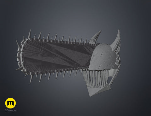 Chainsaw Man True Devil Form helmet
