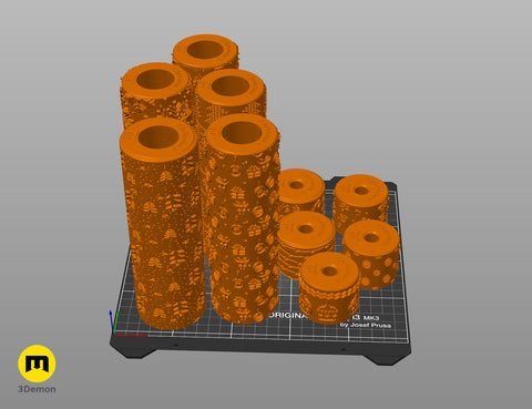 Christmas Texture Rollers