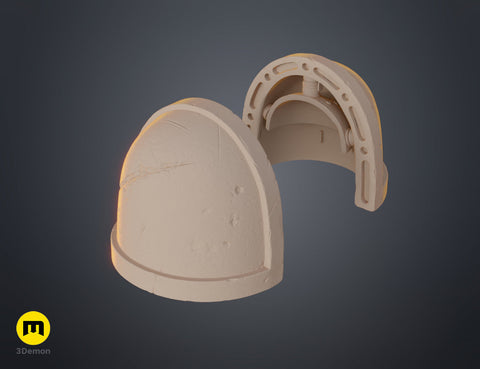 Shoulder Pauldrons - Space Marine