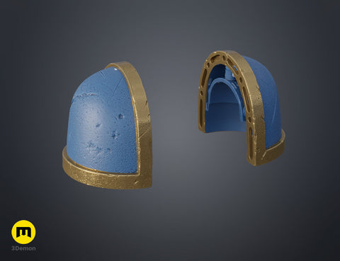 Shoulder Pauldrons - Space Marine