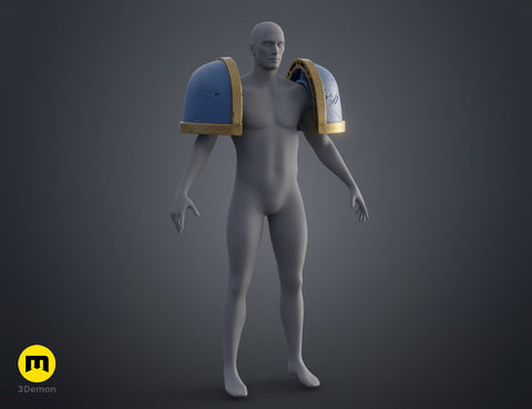 Shoulder Pauldrons - Space Marine