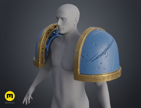 Shoulder Pauldrons - Space Marine