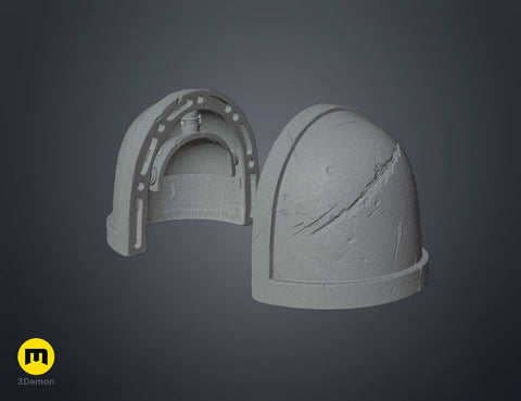 Shoulder Pauldrons - Space Marine
