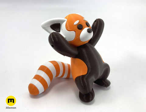 Climbing Red Panda Toy