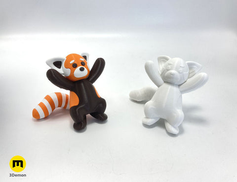 Climbing Red Panda Toy