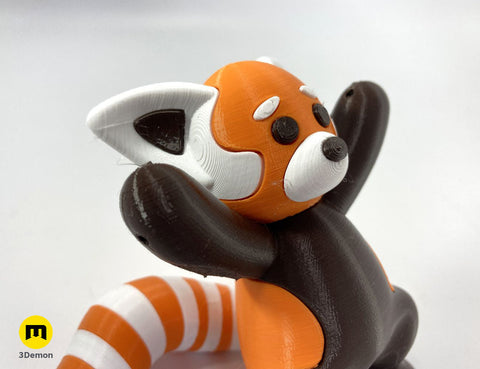 Climbing Red Panda Toy