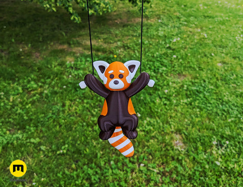 Climbing Red Panda Toy