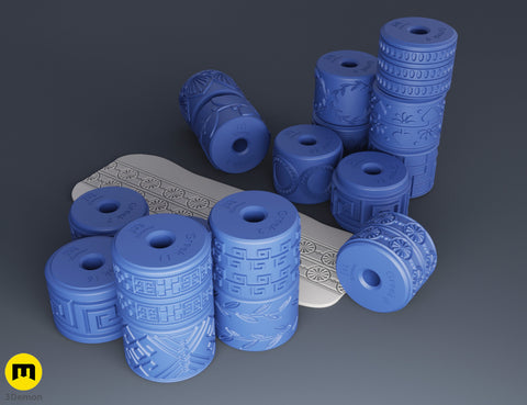Texture Rollers – Greek Patterns