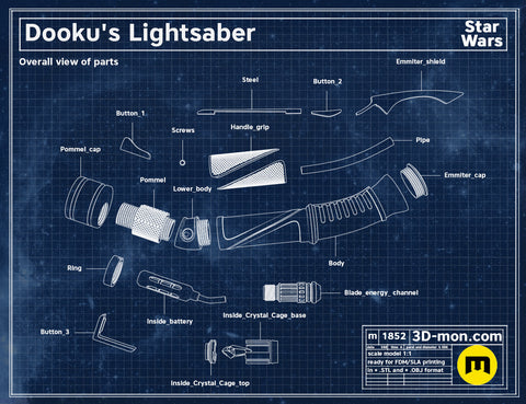 Dooku's lightsaber