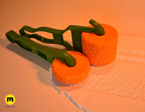 Pumpkin Handles for Texture Rollers and Stamp Wheels