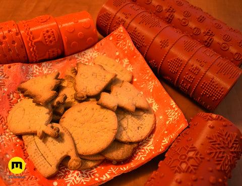 Christmas Texture Rollers