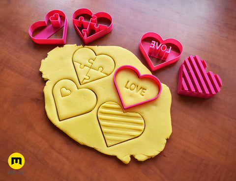 Valentine Cookie Cutter Set