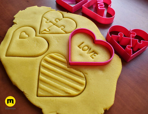 Valentine Cookie Cutter Set