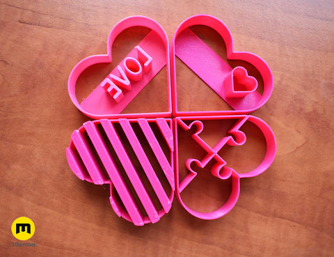 Valentine Cookie Cutter Set
