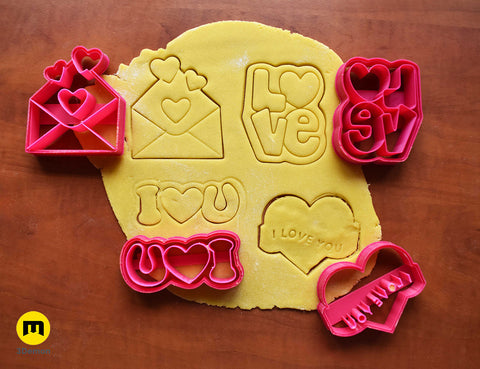 Valentine Cookie Cutter Set