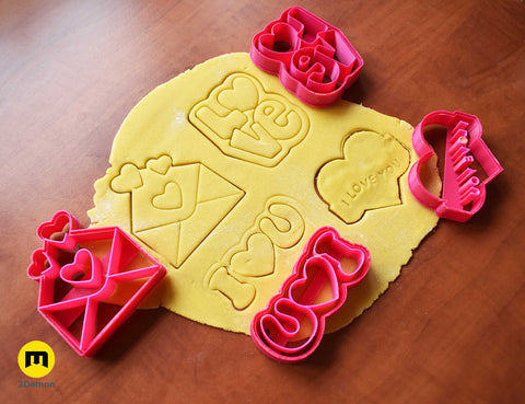 Valentine Cookie Cutter Set