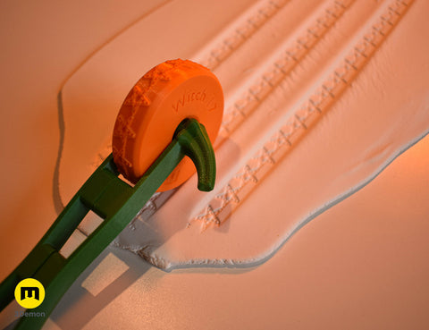 Pumpkin Handles for Texture Rollers and Stamp Wheels