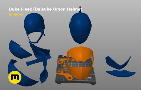 Duke Fleed/Daisuke Umon Helmet