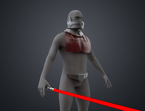Darth Malak - Armor and Lightsaber Set