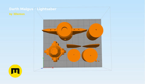 Darth Malgus's lightsaber