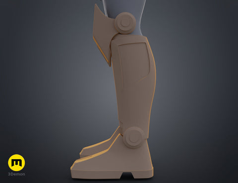 Darth Maul Shin and Leg Armor - Clone Wars