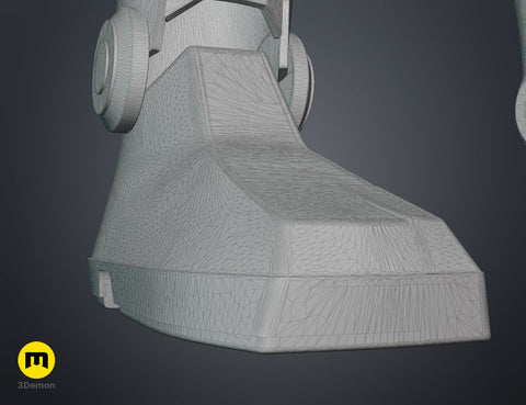 Darth Maul Shin and Leg Armor - Clone Wars